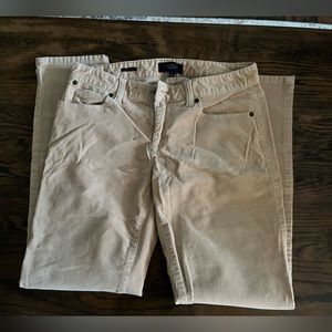 Talbots Signature Corduroy Pants Almond Buff Size 6
